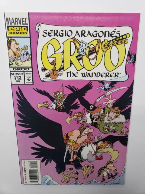 Sergio Aragones Groo the Wanderer #114 Marvel/Epic 1994 1st Print VF/NM