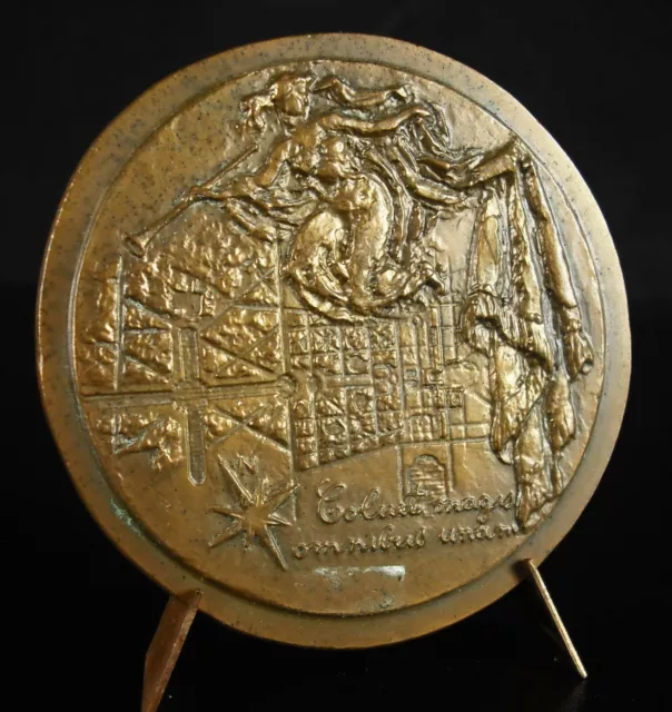 Médaille 1954 Château de Versailles Louis XIV d'ap Hyacinthe Rigaud la Renommée 3