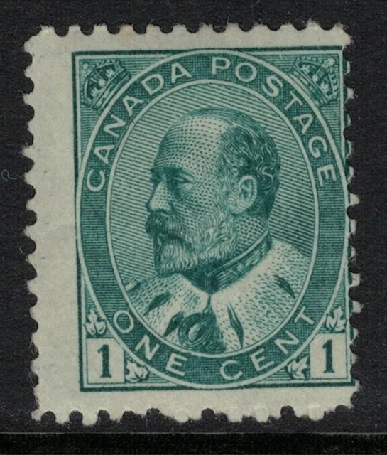 Canada 1903-12 1c Green MM SG175 Cat £35