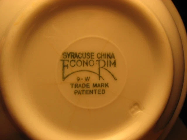 Syracuse Restaurant China Traveler Milwaukee Road Railroad Dining Car Bowl 3