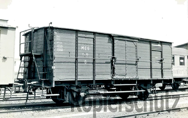 PE Wagen Foto - MEG/SWEG Wagen 1310 in Endingen, 1972