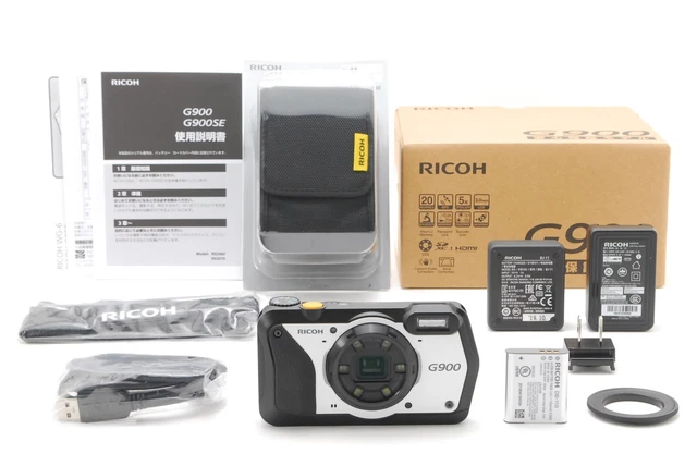 "MINT" Ricoh G900 20mp Compact Digital Camera Water Shock Dust proof From Japan