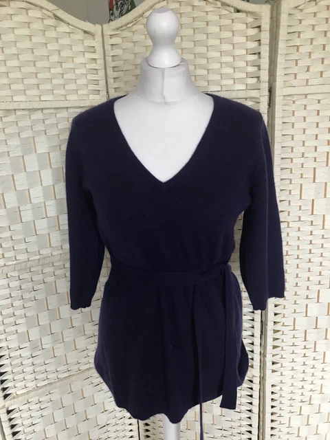 FLORENCE FRED 100 Cashmere Jumper size 10 14.99 PicClick UK