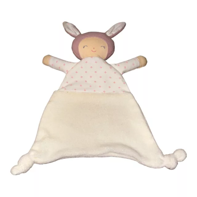 Alimrose Charlie Lovey Comfort Toy Pink Soft Teether Baby Cuddle Knotted
