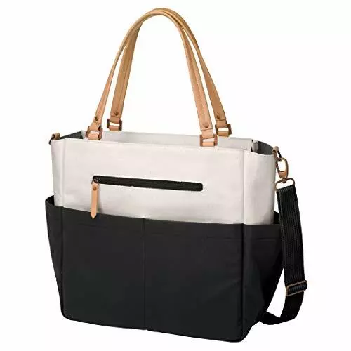 Petunia Pickle Bottom City Carryall, Birch/Black Diaper Bag 2