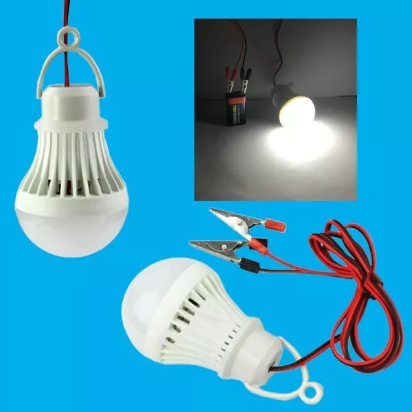 Lampe LED Portable 12v, ampoule 3W 5W 7W 9W 12W 20W 30W, camping