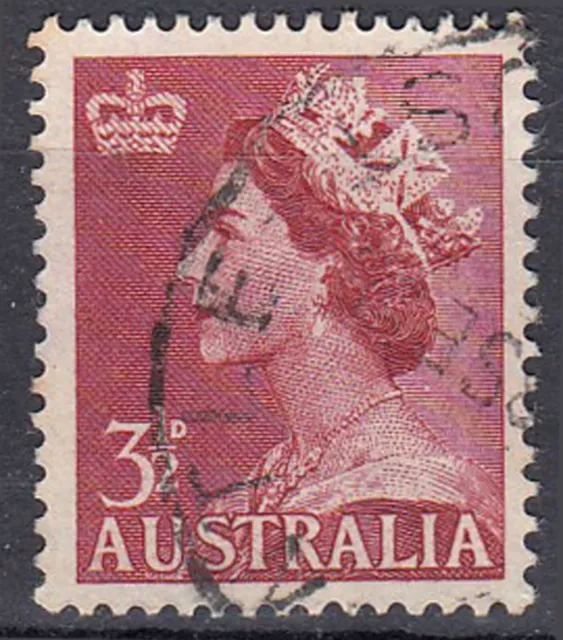 Australien gestempelt Königin Mutter Elisabeth Elizabeth II 2 Rundstempel / 2430