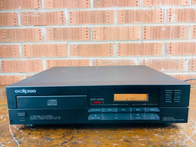 Eclipse CD101 III Compact Disc CD Player Digital Stereo Hi-Fi Separate Vintage