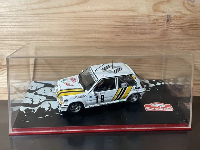 RENAULT 5 GT Turbo N°19 Rallye Monte Carlo 1989 (IXO/Altaya) 1/43 EUR