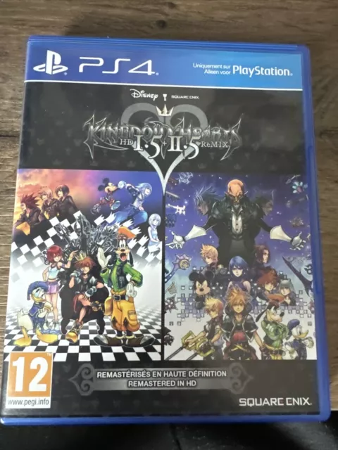 Kingdom Hearts Hd 1.5 & 2.5 Remix (Sony PlayStation 4, 2017)