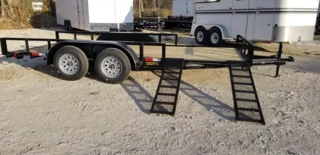 2023 Other 6.4x16 ATV Trailer w/Side Load Ramps