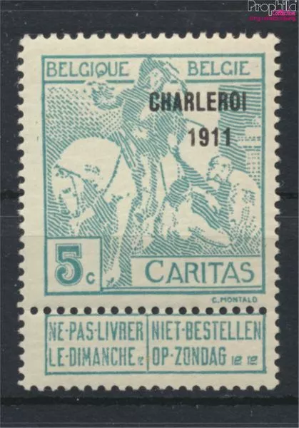 Belgique 83III neuf 1911 la tuberculose (9910519