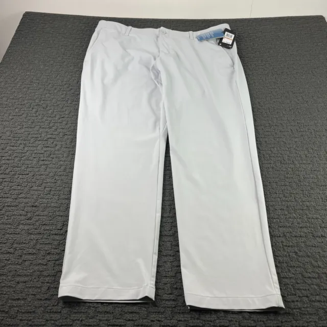 Under Armour Pants Mens 42x32 Gray Iso Chill Chino Performance Stretch Tapered