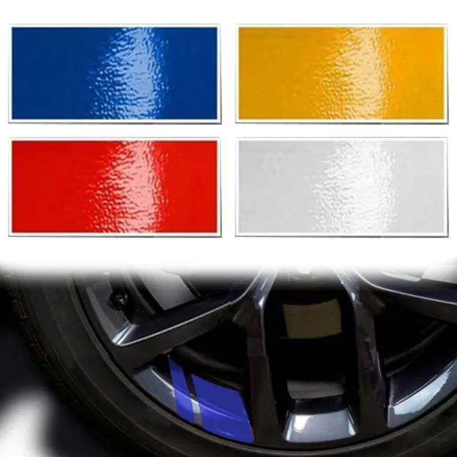 Autocollants réfléchissants haute visibilité en 5 couleurs avec lettrage à  griffes pour éclairage de voiture