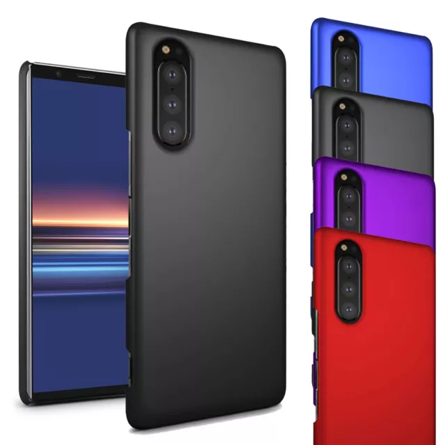 Für Sony Xperia 5 (2019) Case - Ultra Slim Hartschale Dünne Hybrid Panzerung Rückseite Abdeckung