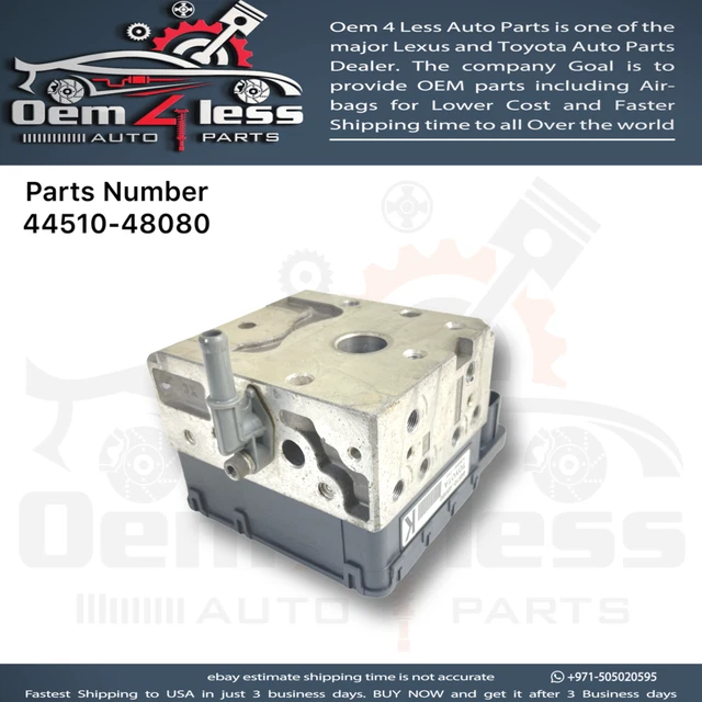 Lexus Rx450h ABS-Antiblockierbrems-ABS-Pumpenantrieb OEM 44510-48080