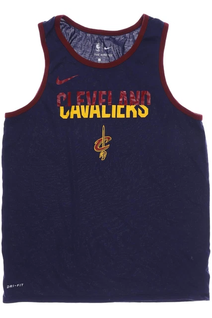 T-shirt uomo Nike top shirt taglia EU 52 (L) cotone blu navy #nn2d914