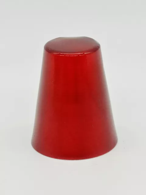 Lava Lamp Topper Cap Lid Only RED 1 3/4” Diameter READ BELOW SHIPS FAST L@@K