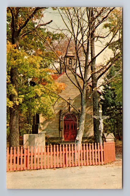 St Meinrad IN-Indian, Monte Cassino Chapel of Our Lady Souvenir Vintage Postcard