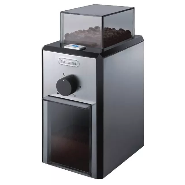 DELONGHI KG 89 Kaffeemühle Kaffeebohnen 110W Mahlgrad Einstellbar 16-stuffig