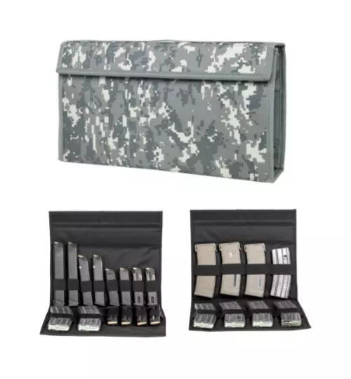 VISM Military Police Hunting Rifle Pistol Range Bag Magazine Wallet Pouch Camo