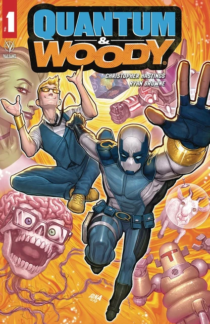 Quantum & Woody #1 (of 5) Cvr A (2020 Valiant) First Print Nakayama Cover