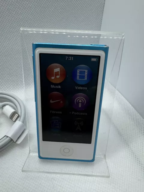 Apple iPod nano 7. Generation 7G (16GB) Turchese Blu RAR Usato # 2