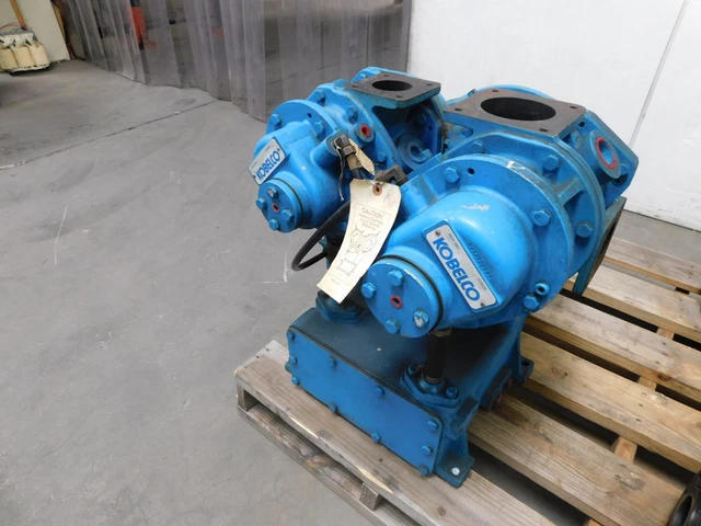 Kobelco 812 1327 82Z1367 2 Stage Rotary Air Screw Compressor M2649