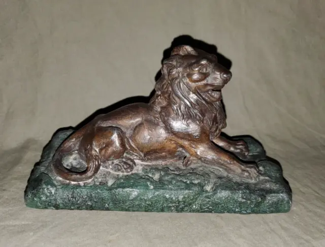 Ancienne Statue Lion , Régule , Lion De Belfort