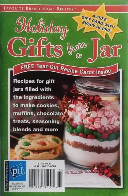 Holiday Gifts From A Jar (Favorite Brand-Name Recipes)/ Gift Tags & Recipe Cards