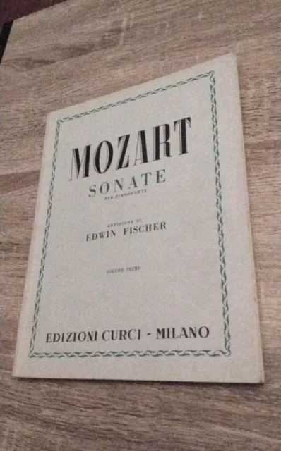 Spartiti Musicali MOZART SONATE