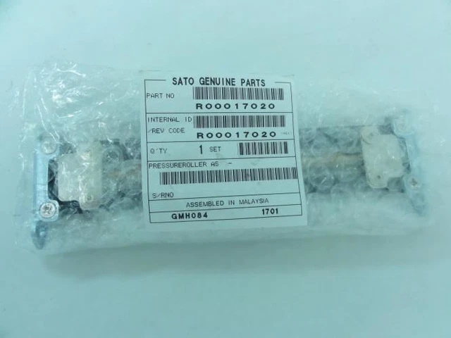 189992 New-No Box; Sato R00017020 Pressure Roller Assembly 8485