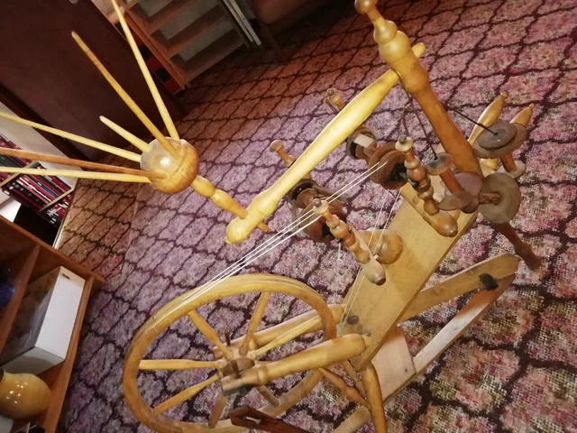 altes Spinnrad