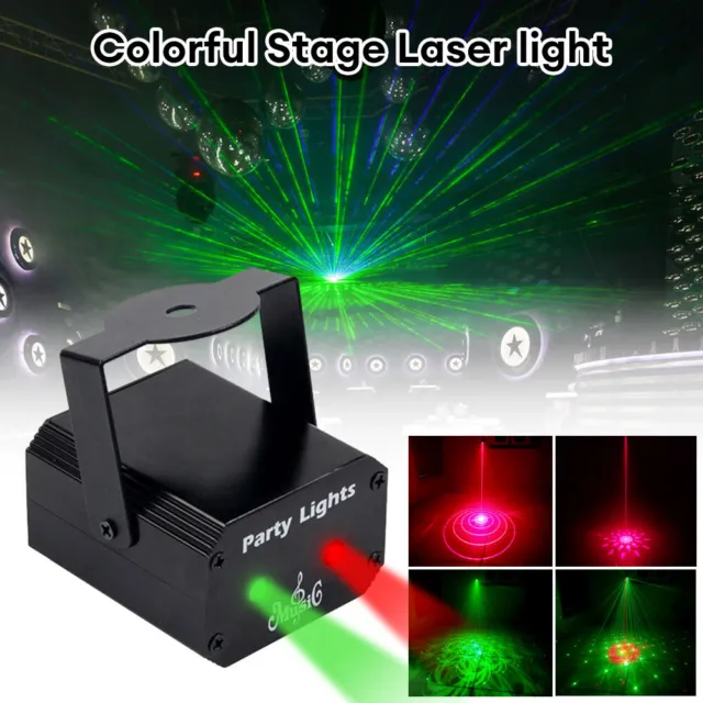 LED RGB Projector Stage Light Lighting DJ Disco Party KTV Club Lamp Lights Decor