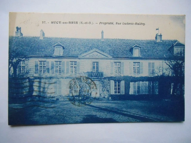 CPA "Sucy en Brie - Propriété, rue Ludovic Halévy"