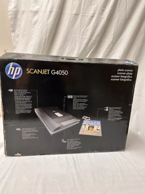 New Opened Box HP ScanJet G4050 Flatbed Scanner