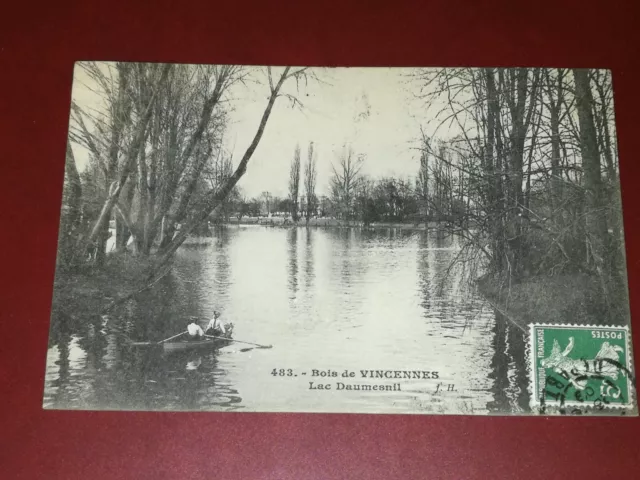 CPA - 75 - Paris - Bois de VINCENNES - Lac Daumesnil