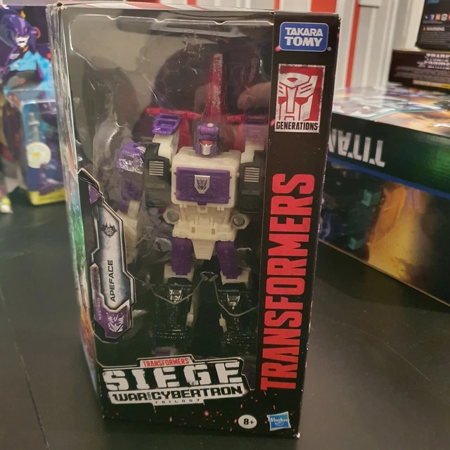 HASBRO TRANSFORMER WAR for Cybertron Siege Decepticon Voyager Apeface ...