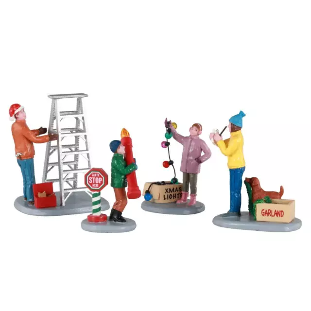 Lemax 2021 Getting Ready To Decorate Vail Village 12030 Family Fun Holiday Tasks