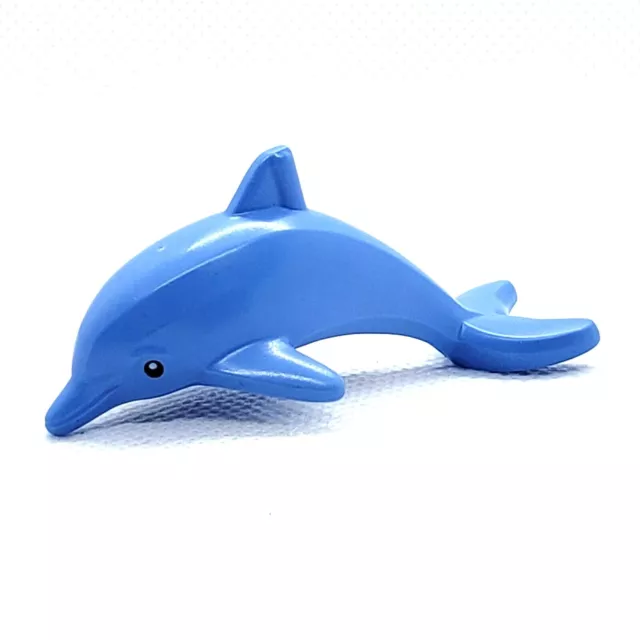LEGO Animal Dolphin Town Jumping Medium Blue Sea Creature Ocean