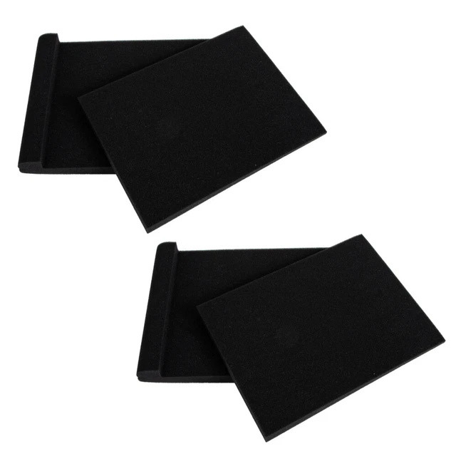 2 Pcs Studio Monitor Isolation Pads Speakers Desktop Mat Pad Speaker Sponge Mat