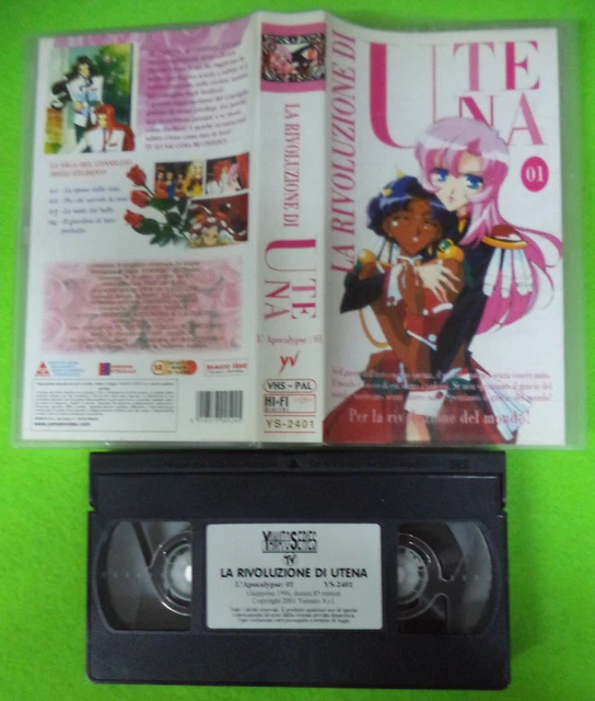 VHS FILM LA RIVOLUZIONE DI UTENA L'apocalypse 01 2001 YAMATO VIDEO