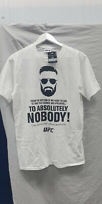 UFC Adult Conor McGregor The King Is Back T-shirt White