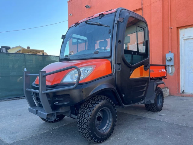 2013 Kubota Rtv1100 4X4 Ac/Heat Hydraulic Dump 3 Speed Diesel 840 Hr