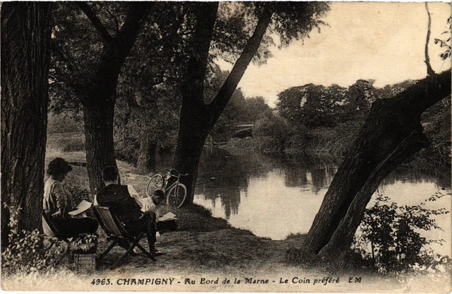 CPA Champigny Au Bord de la Marne, Le Coin prefere FRANCE (1338353)