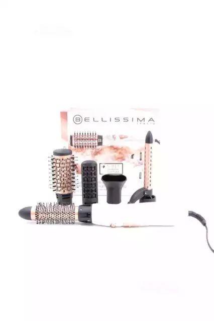 Bellissima Imetec My Pro Brosse Sèche-cheveux Pour Pli 5 IN One Ensemble Complet