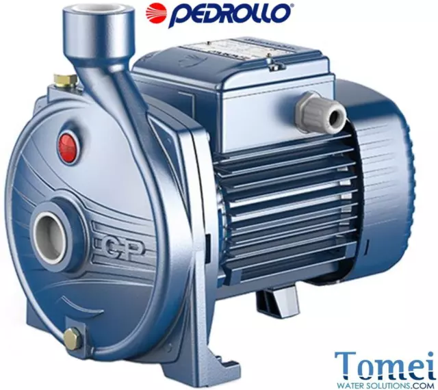 Pompe à eau centrifuge professionnel Monophasé 0,75 kW 1 HP PEDROLLO CPm 158