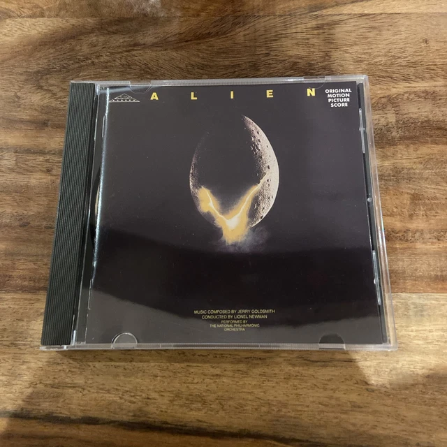 ALIEN (JERRY GOLDSMITH) OOP 1979/1988 Silva Screen Score Soundtrack CD ...