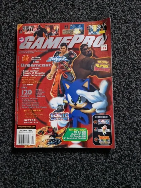 Gamepro Magazine Issue 133 October 1999