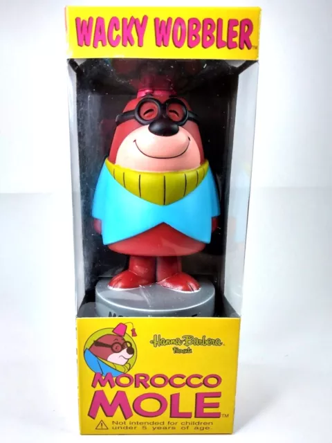 Funko Wacky Wobbler Hanna Barbera Morocco Mole B-Stock Box - NEW Please Read